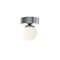 Afx Pearl LED Flush Mount - Satin Nickel PRLF05L30D1SN - alternate 1